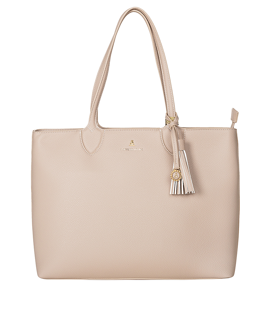 L'Atelier du Sac L'Atelier du Sac Γυναικεία Τσάντα Ώμου Shopper Με Charm