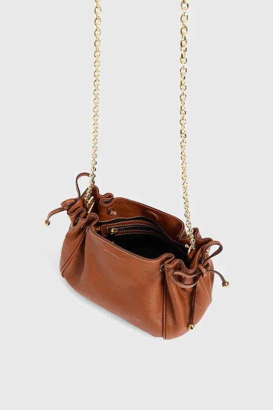 Gerard Darel Gerard Darel Γυναικεία Ταμπά Δερμάτινη Τσάντα Με Αλυσίδα Ώμου Για All-Day Εμφανίσεις - 4