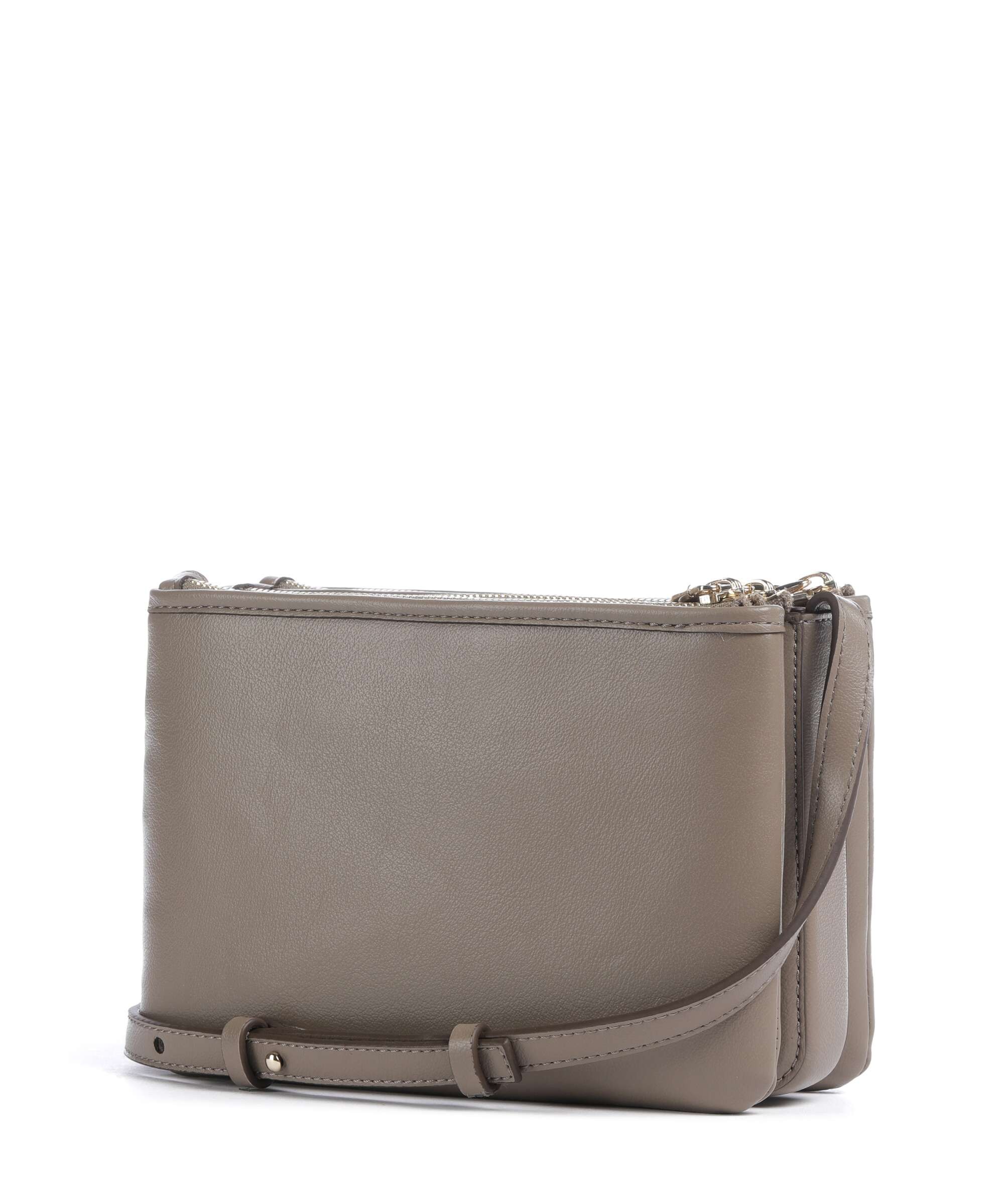 Boss Boss Γυναικεία Μονόχρωμη Crossbody Τσάντα Από Οικολογικό Δέρμα Με Τρεις Θήκες Για Καθημερινές Εμφανίσεις - 3