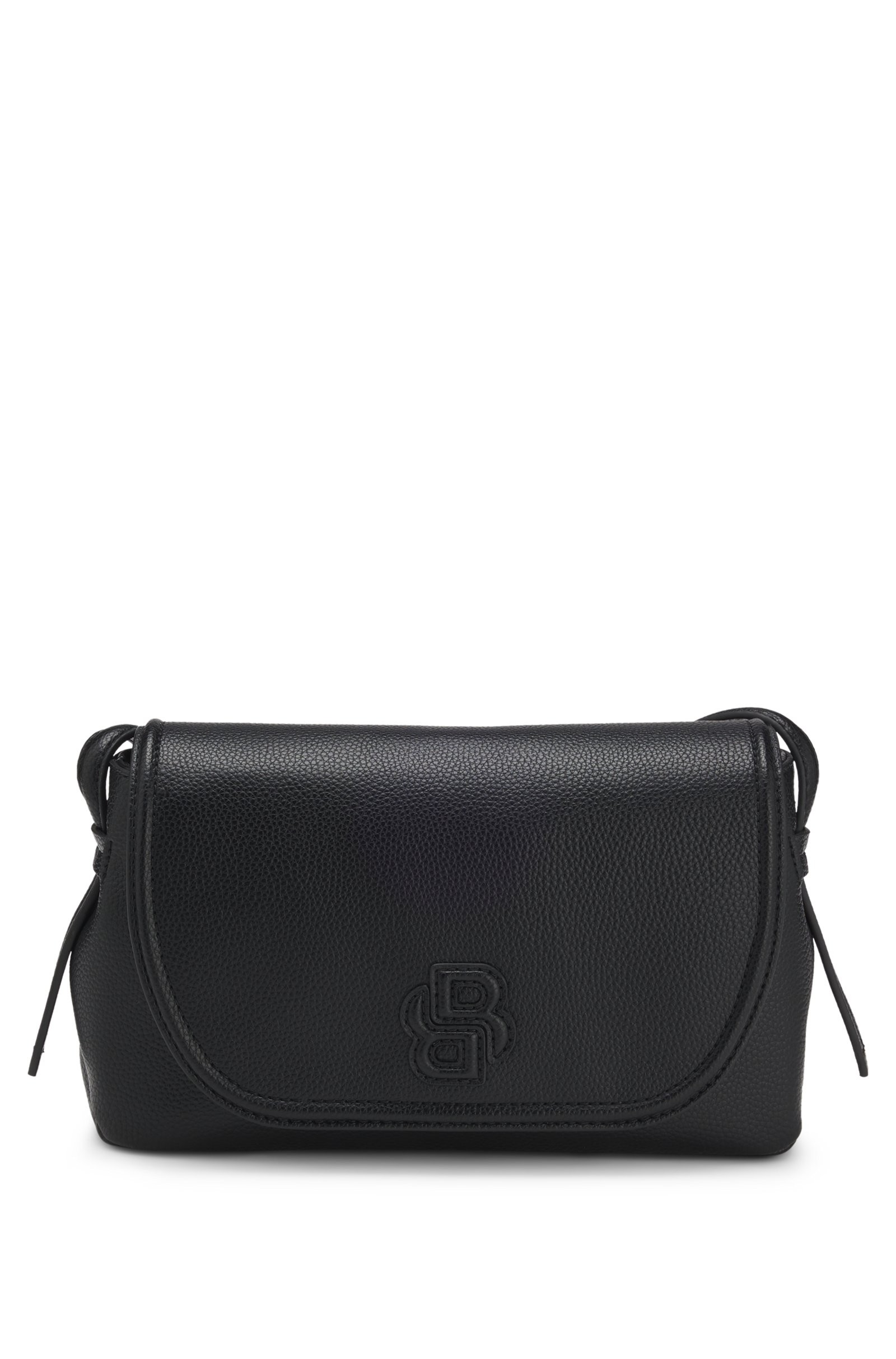 Boss Boss Γυναικεία Μαύρη Crossbody Τσάντα Με Μαγνητικό Κλείσιμο Και Double B Logo Για All-Day Εμφανίσεις