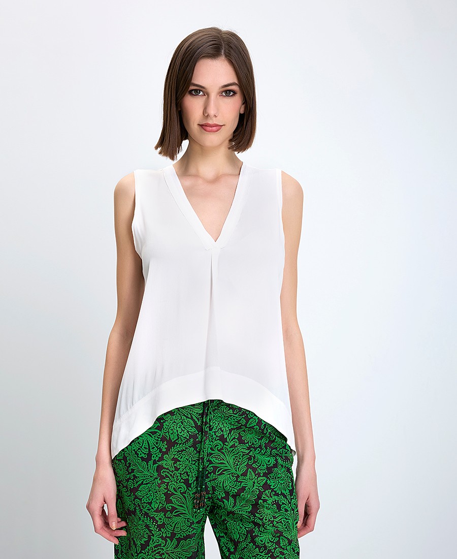 Maliparmi Γυναικείο Αμάνικο Τοπ Regular Fit