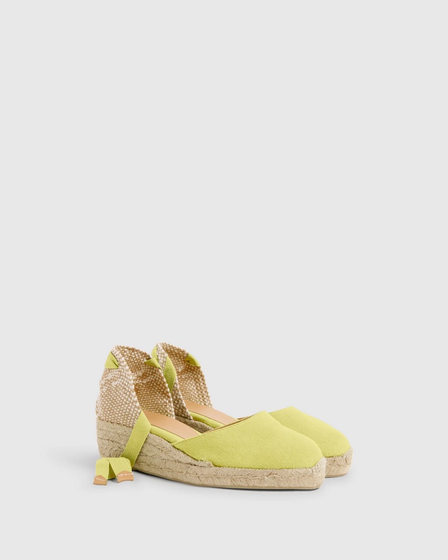 Castaner Γυναικείες Πλατφόρμες σε Κίτρινο φωτογραφία