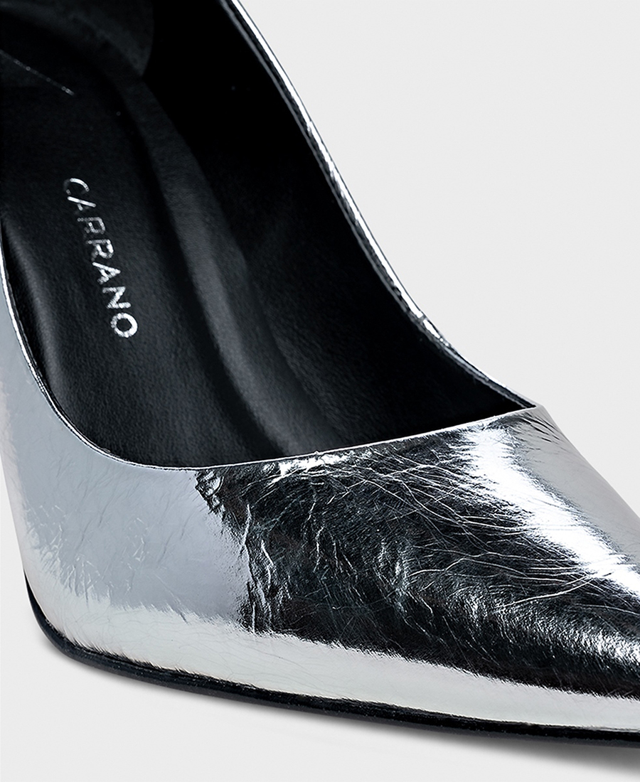 Carrano Γυναικείες Δερμάτινες Ψηλοτάκουνες Γόβες φωτογραφία