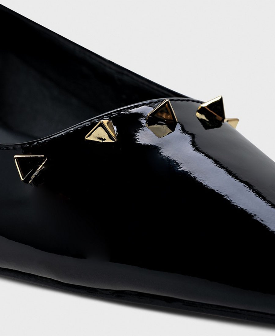 Carrano Γυναικείες Μπαλαρίνες από Δέρμα με Τρουκς φωτογραφία