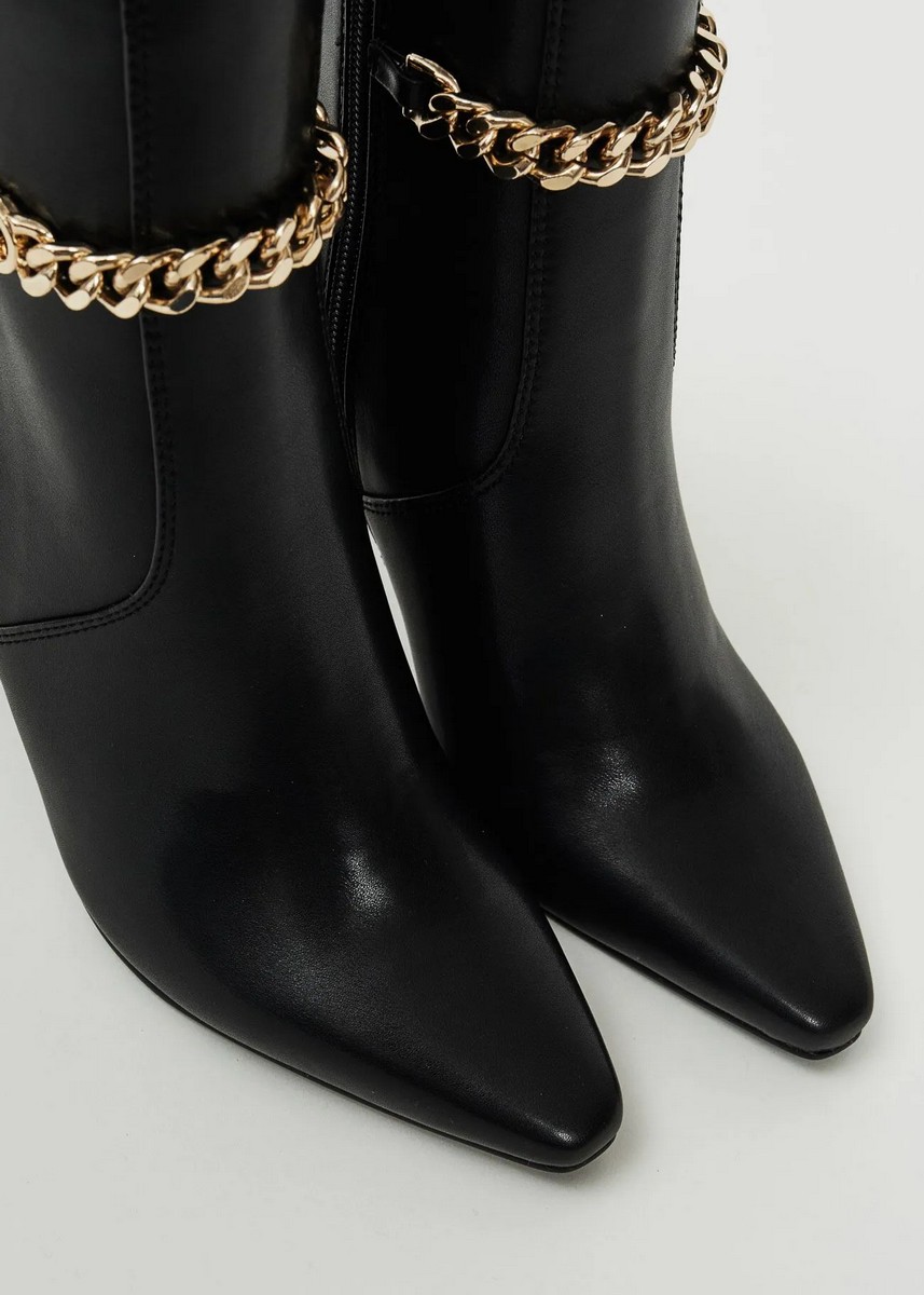 Gaudi Γυναικεία Μποτάκια Με Μεταλλική Αλυσίδα φωτογραφία