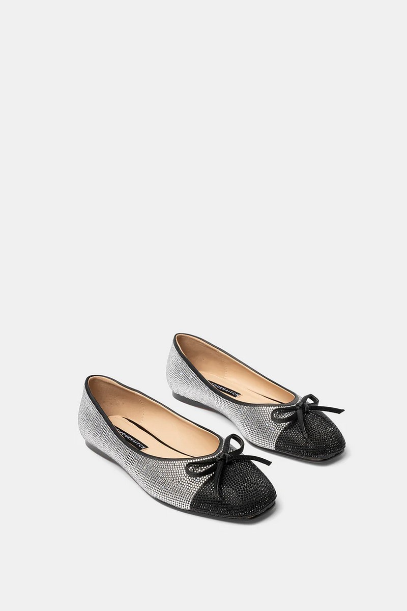 Twenty Four Haitch Γυναικείες Μπαλαρίνες Με Strass φωτογραφία