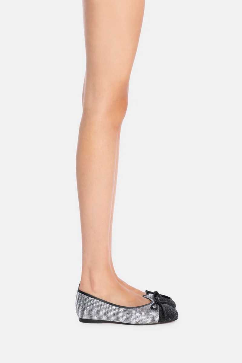 Twenty Four Haitch Γυναικείες Μπαλαρίνες Με Strass φωτογραφία