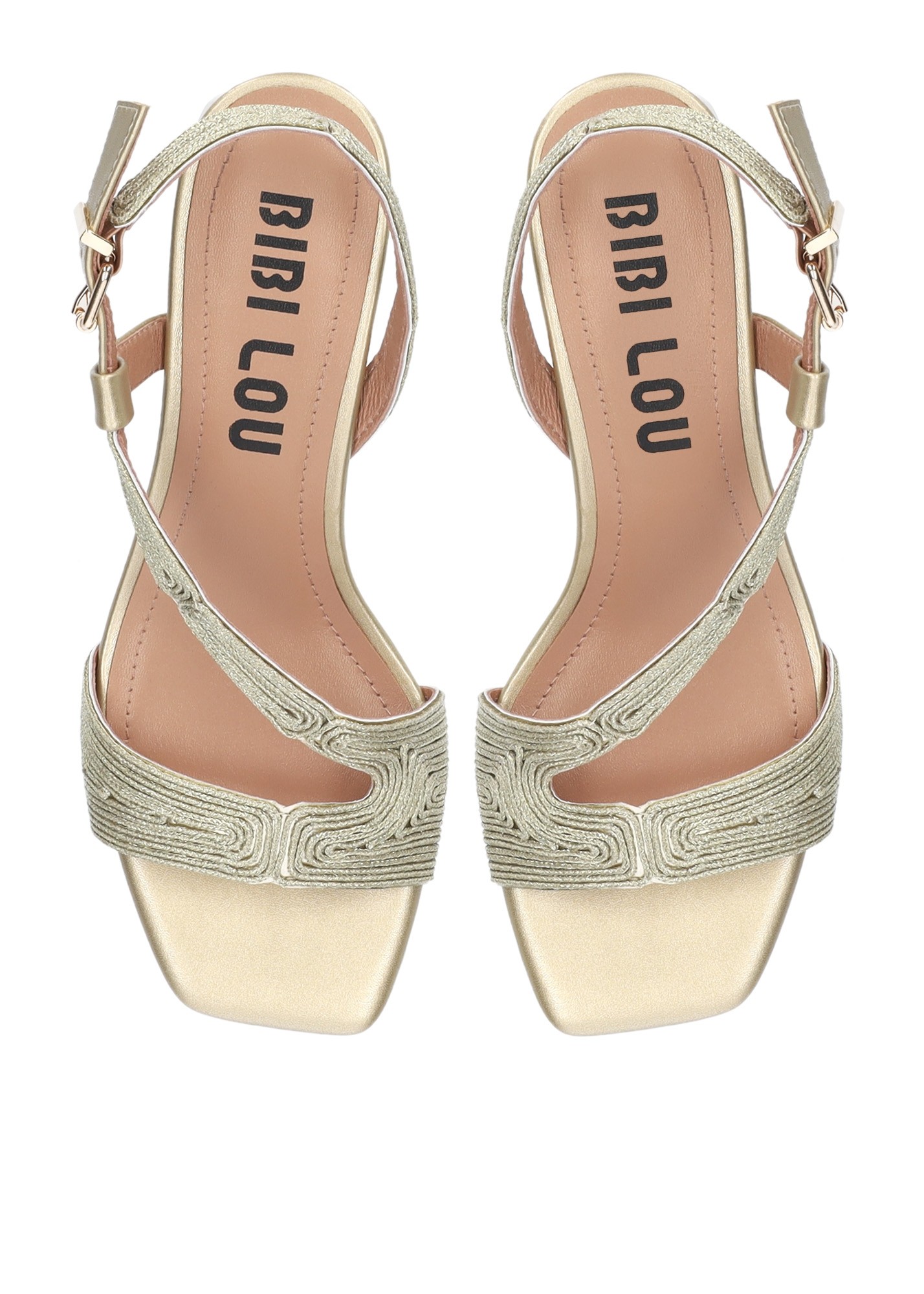 Bibi Lou Γυναικεία Πέδιλα Με Υφασμάτινη Πλέξη φωτογραφία