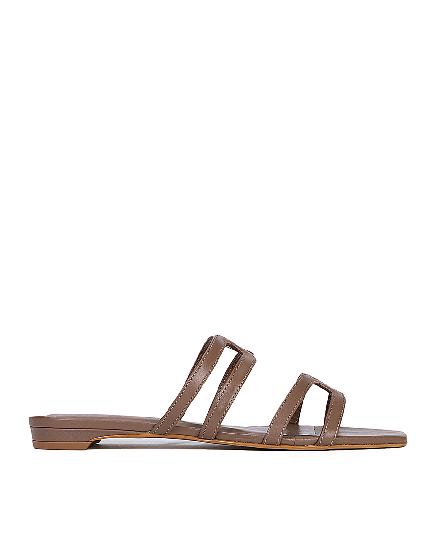 Carrano Γυναικεία Σανδάλια Δερμάτινα Flat Minimal