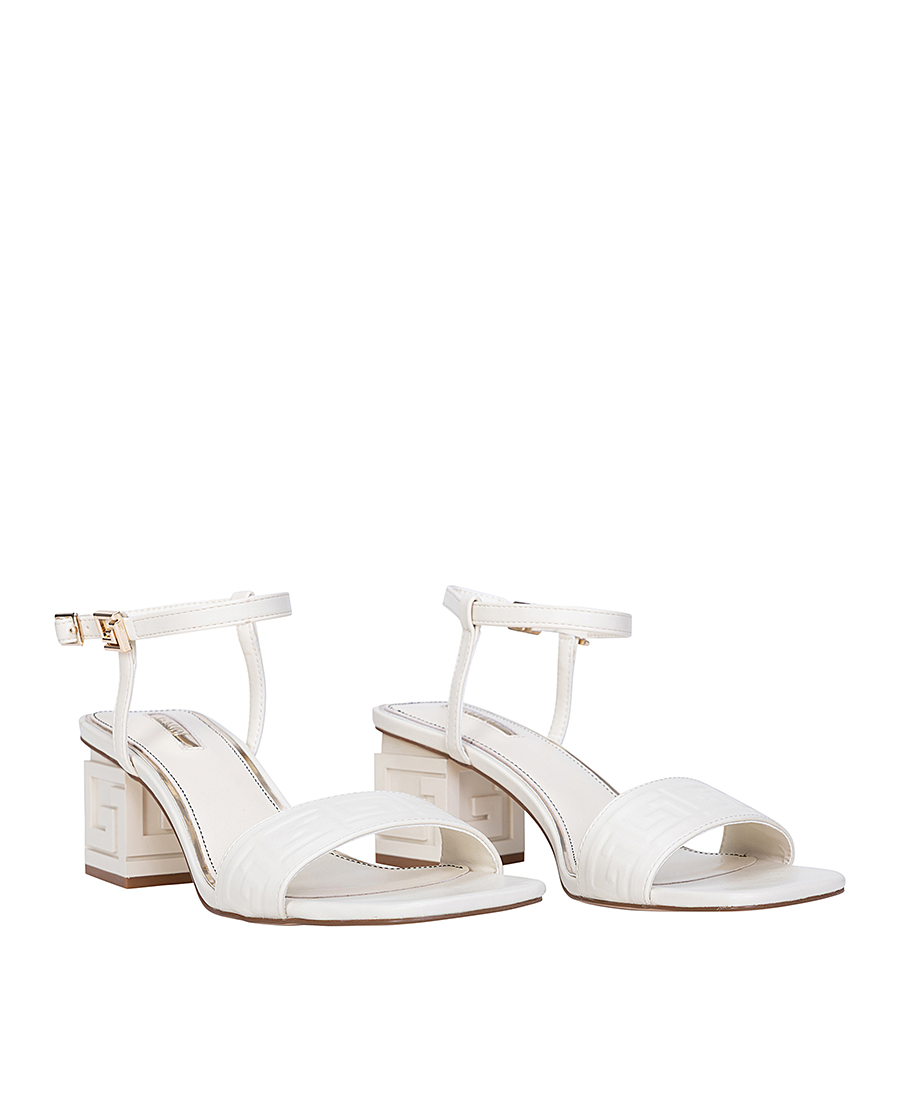 Gaudi Γυναικεία Πέδιλα Με Τακούνι Ανάγλυφο Logo φωτογραφία