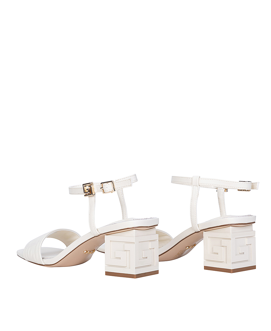 Gaudi Γυναικεία Πέδιλα Με Τακούνι Ανάγλυφο Logo φωτογραφία