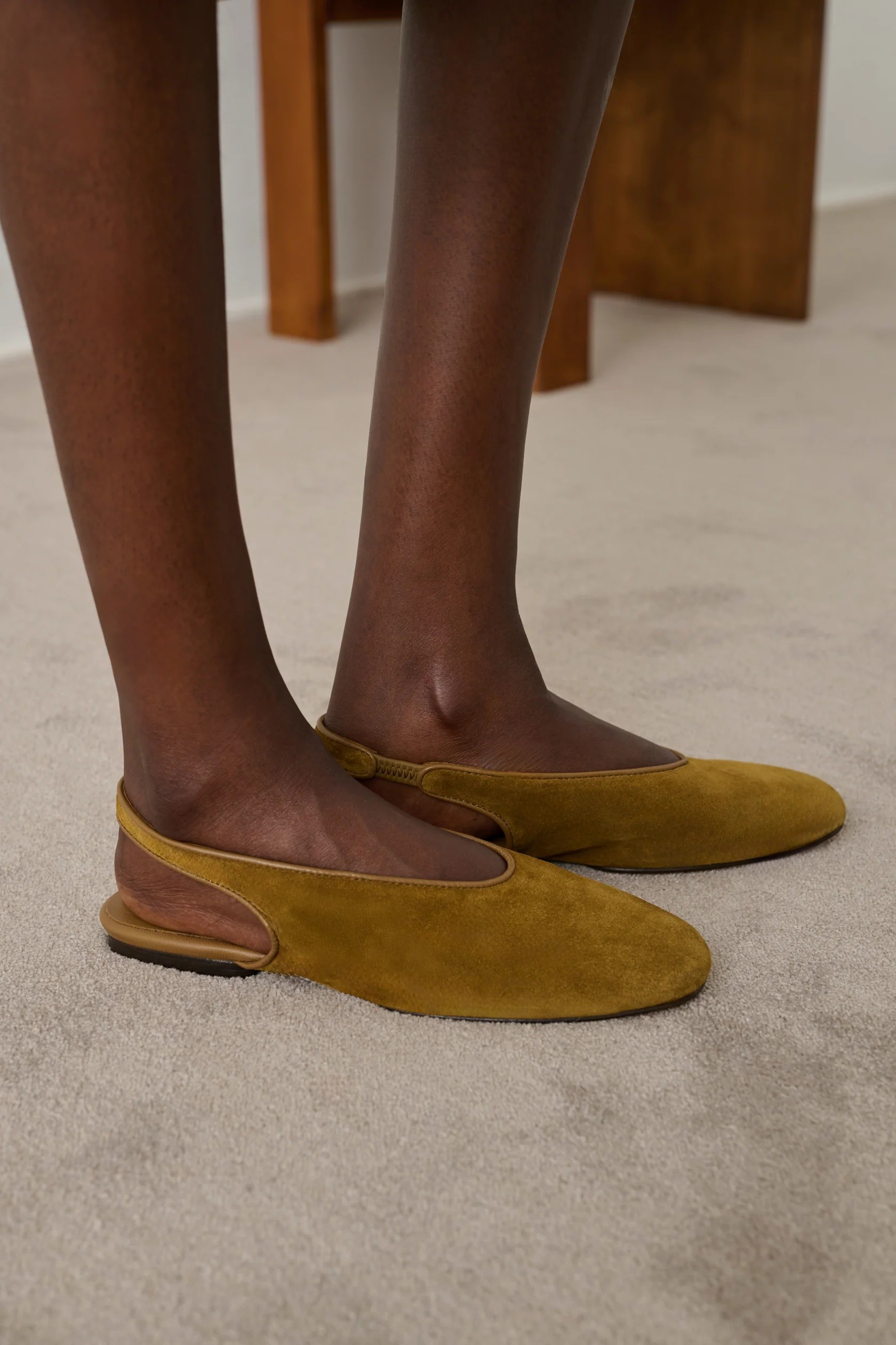 Soeur Γυναικεία Slingback Παπούτσια Από Σουέντ φωτογραφία