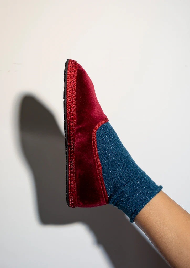 Flabelus Γυναικεία Βελούδινα Slippers φωτογραφία
