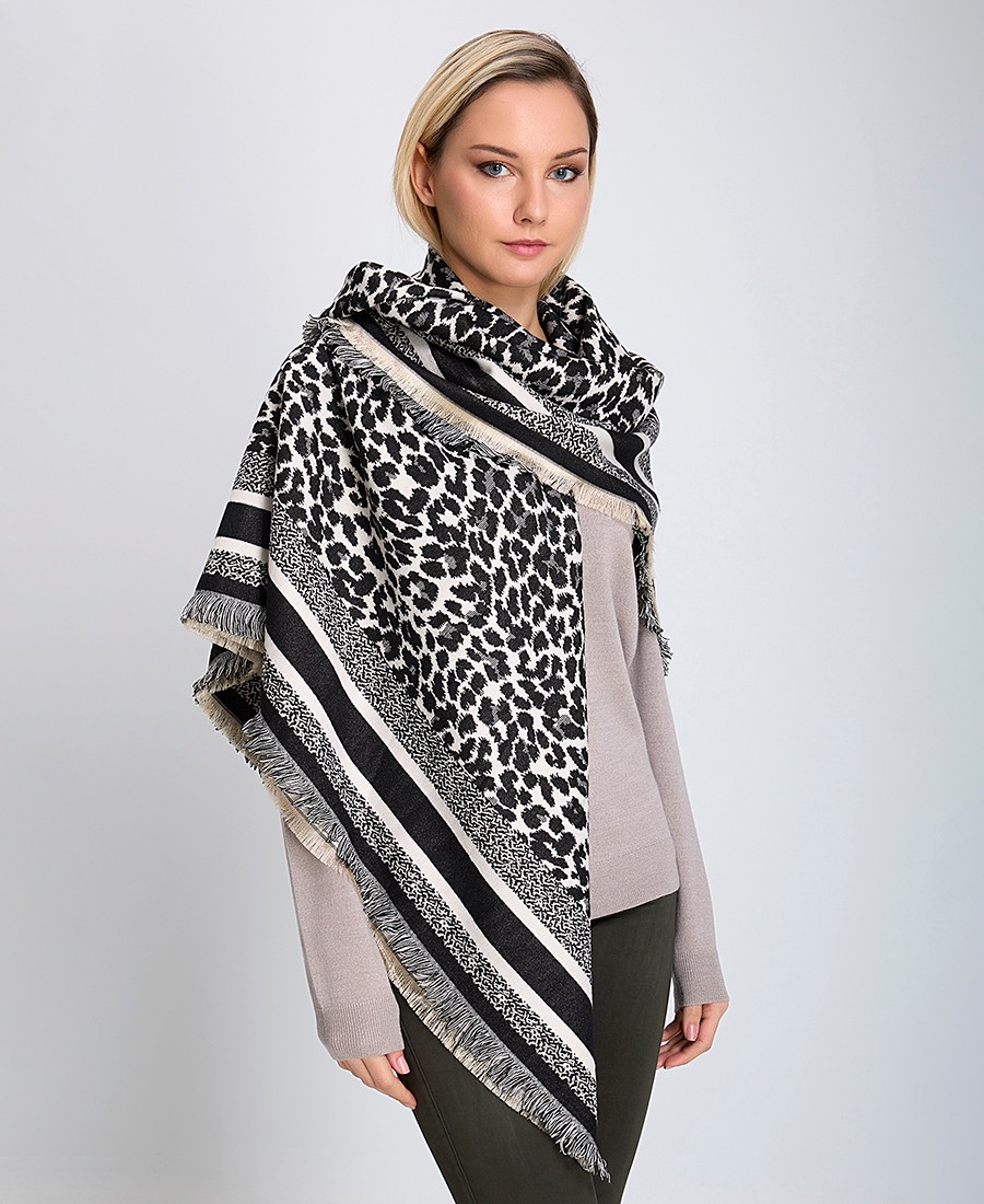 In Linea Firenze Γυναικεία Πασμίνα Εμπριμέ