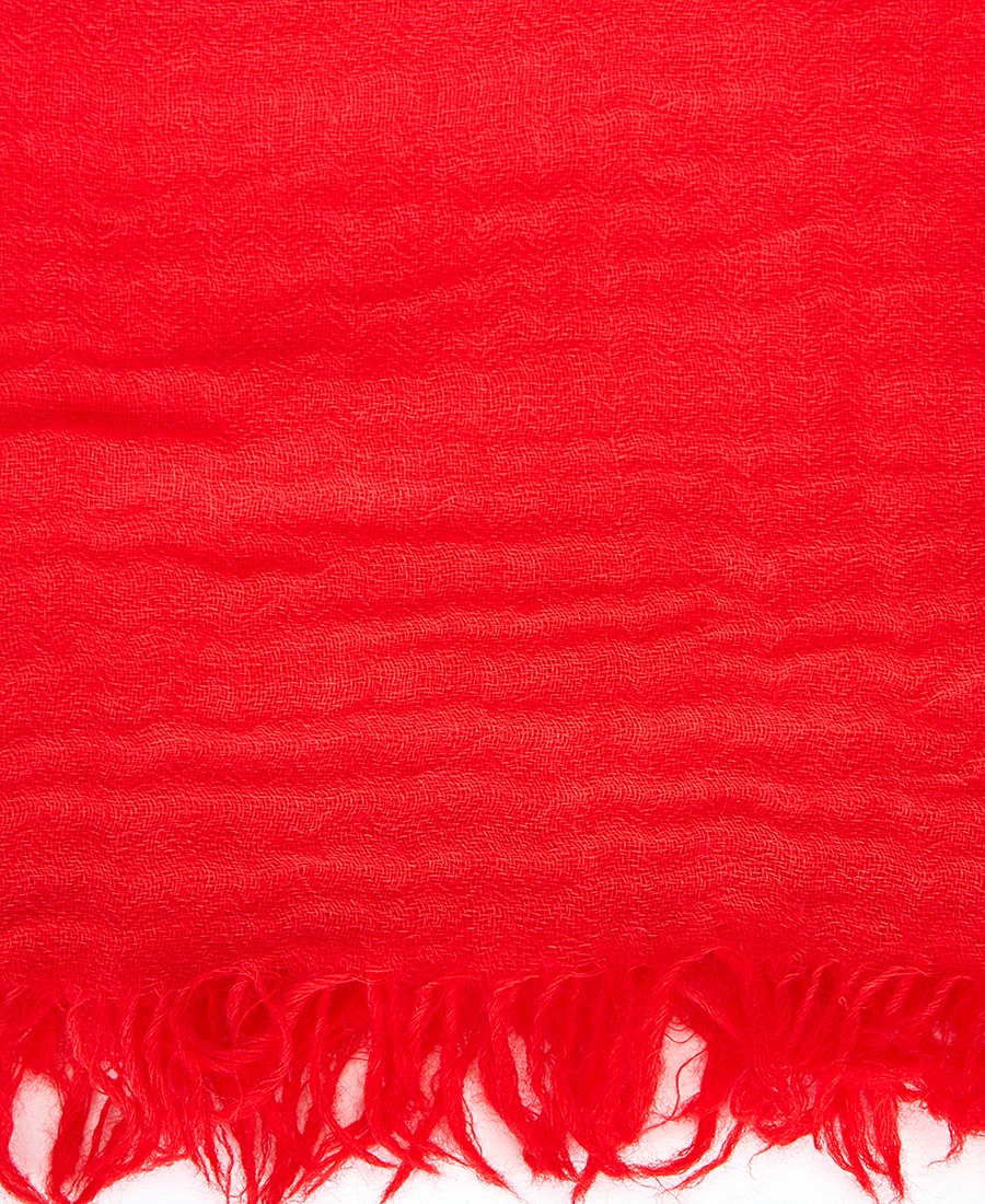 Γυναικεία Μάλλινη Εσάρπα Μονόχρωμη φωτογραφία