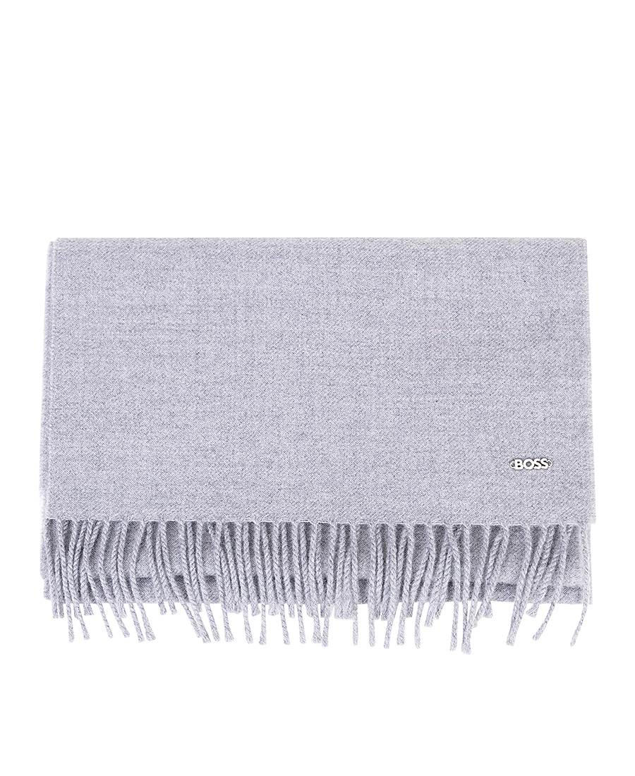 Boss Γυναικείο Μάλλινο Κασκόλ με Logo Rivet φωτογραφία