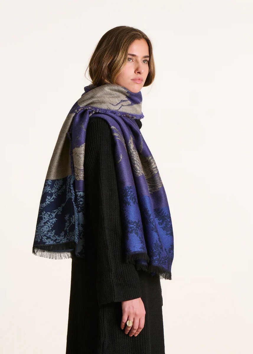 La Fee Maraboutee Γυναικείο Κασκόλ Με Κεντητό Μοτίβο φωτογραφία