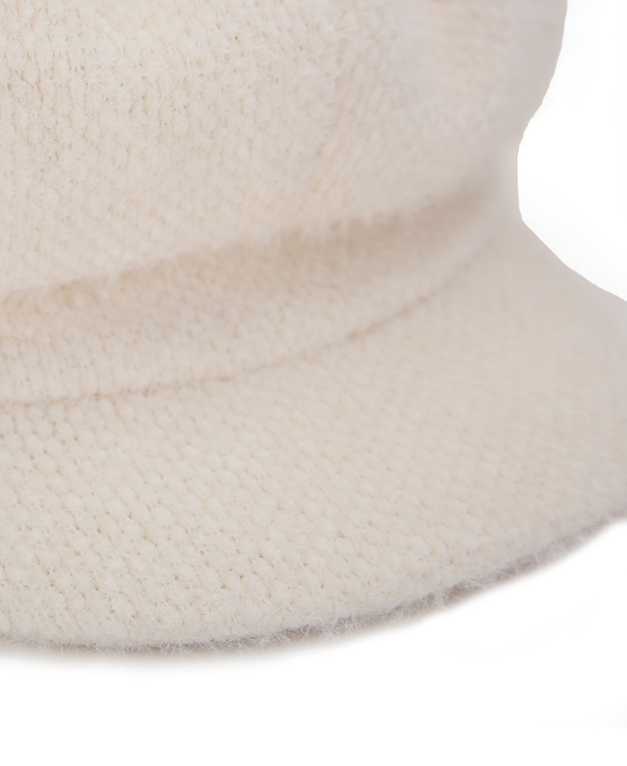 Γυναικείο Πλεκτό Καπέλο Gatsby σε Μπεζ φωτογραφία