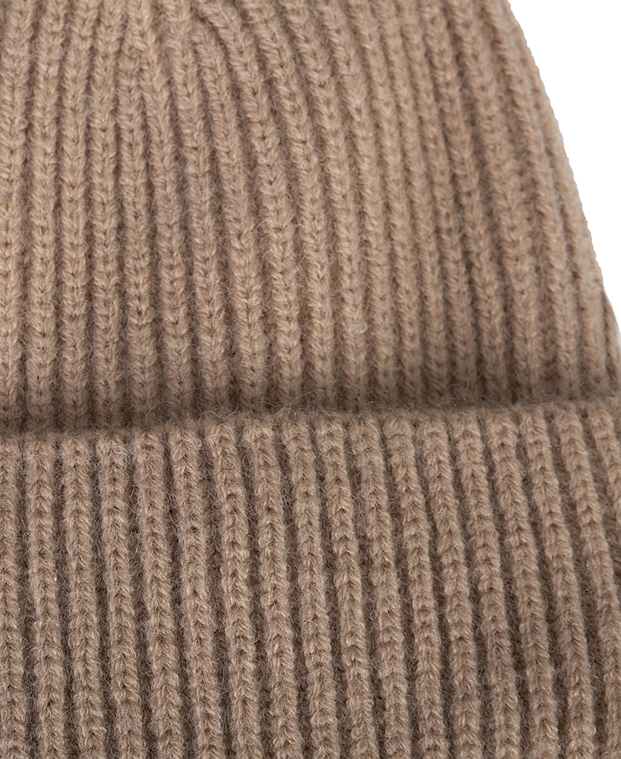 Γυναικείος Πλεκτός Σκούφος Με Rib Πλέξη φωτογραφία