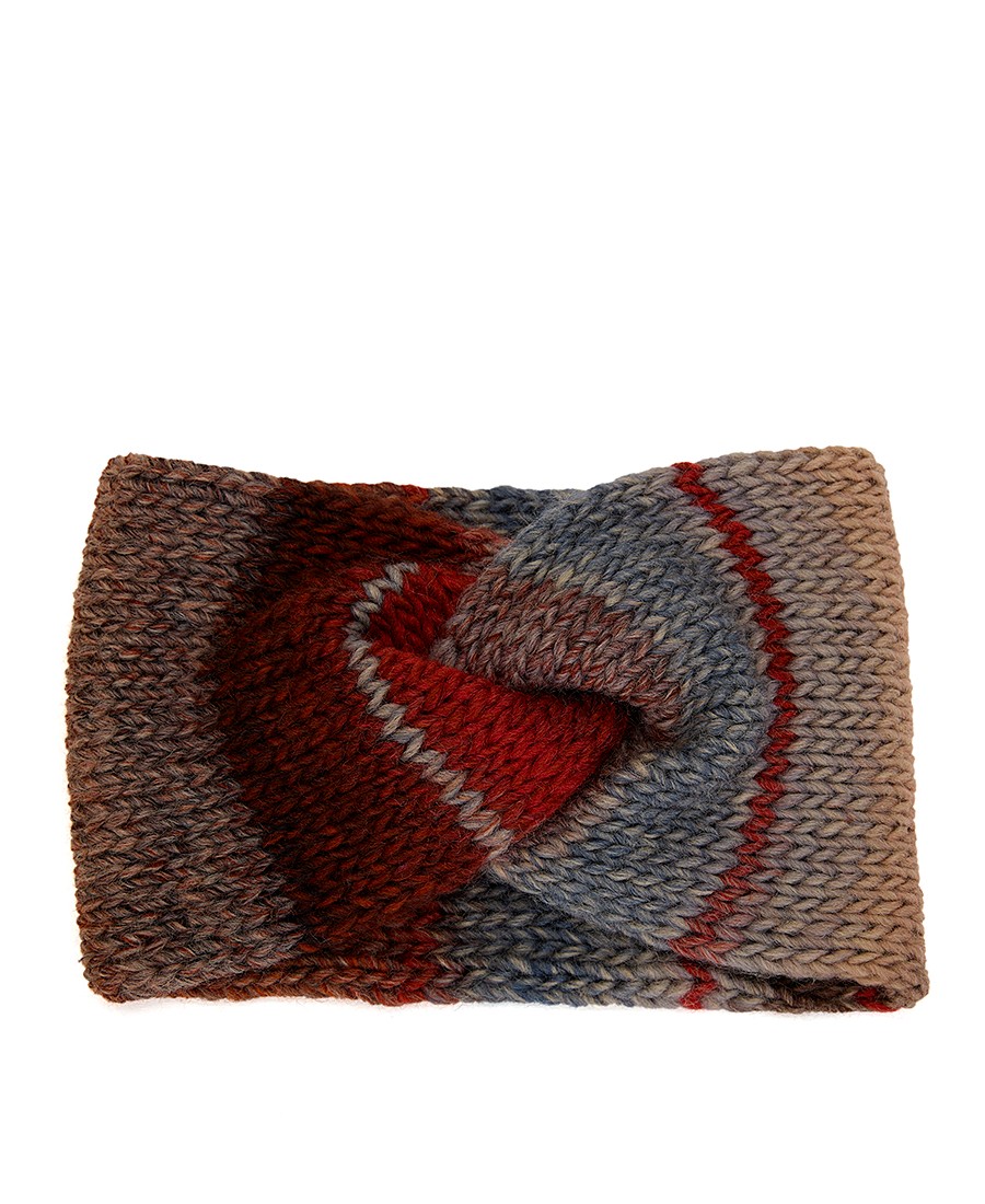 In Linea Firenze Γυναικεία Στριφτή Κορδέλα Headband σε Εμπριμέ