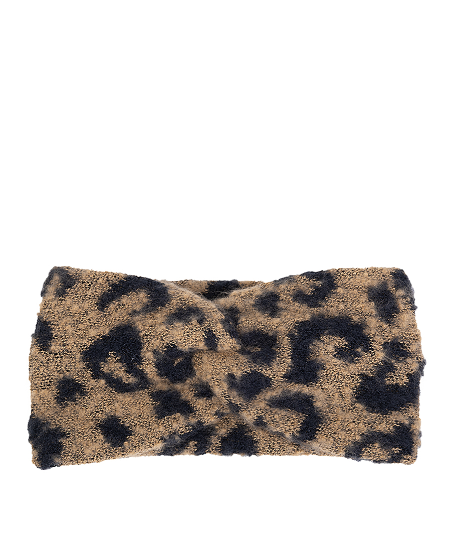 Clarina Clarina Γυναικείο Headband με Animal Print