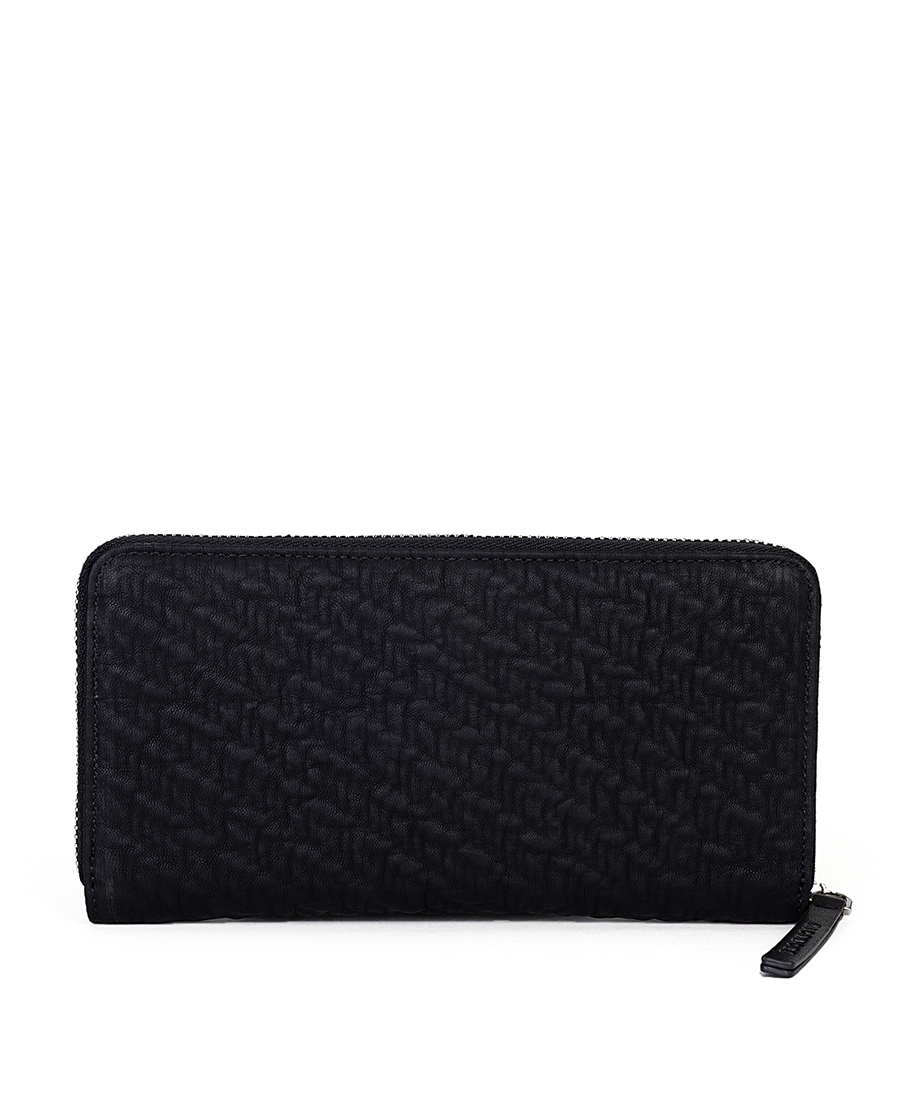 John Richmond Γυναικείο Πορτοφόλι Με Ανάγλυφη Υφή Και Minimal Logo φωτογραφία