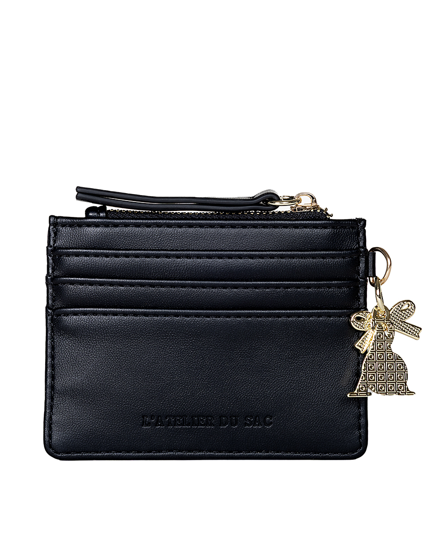 L'Atelier du Sac Γυναικείο Cardholder Με Μεταλλικό Charm