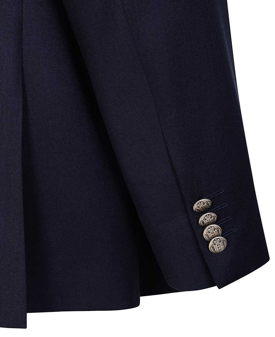 Kaiser Hoff PLUS SIZE Ανδρικό Σακάκι Regular Fit σε Σκούρο Μπλε φωτογραφία