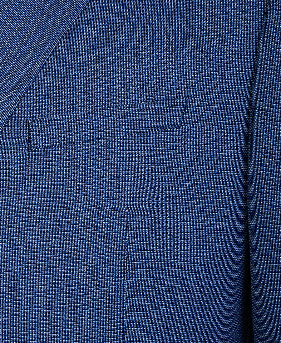 Kaiser Hoff PLUS SIZE Ανδρικό Σακάκι Regular Fit σε Μπλε Ραφ φωτογραφία