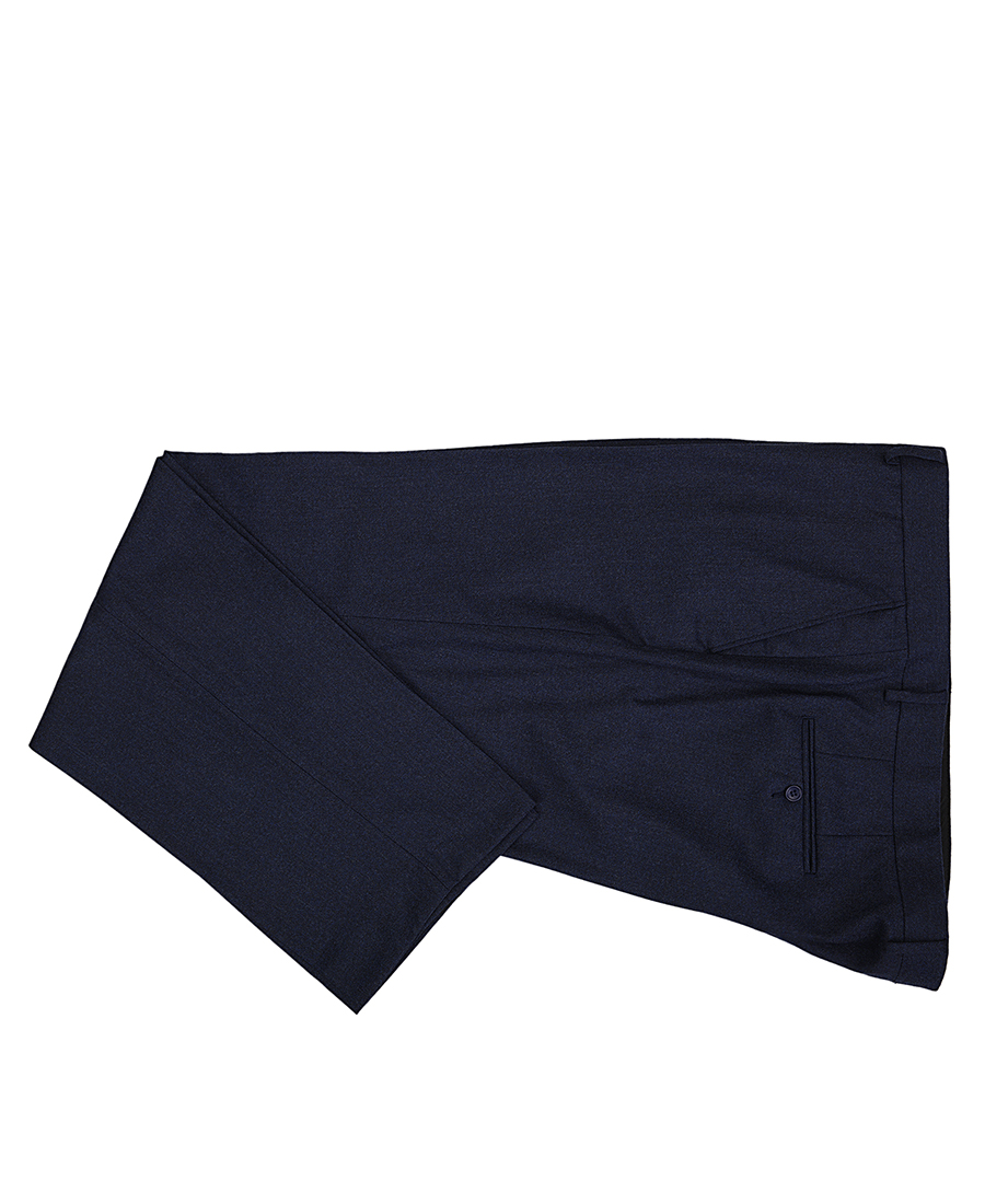 Kaiserhoff Plus Size Ανδρικό Παντελόνι Wool & Cashmere Modern Fit σε Σκούρο Μπλε