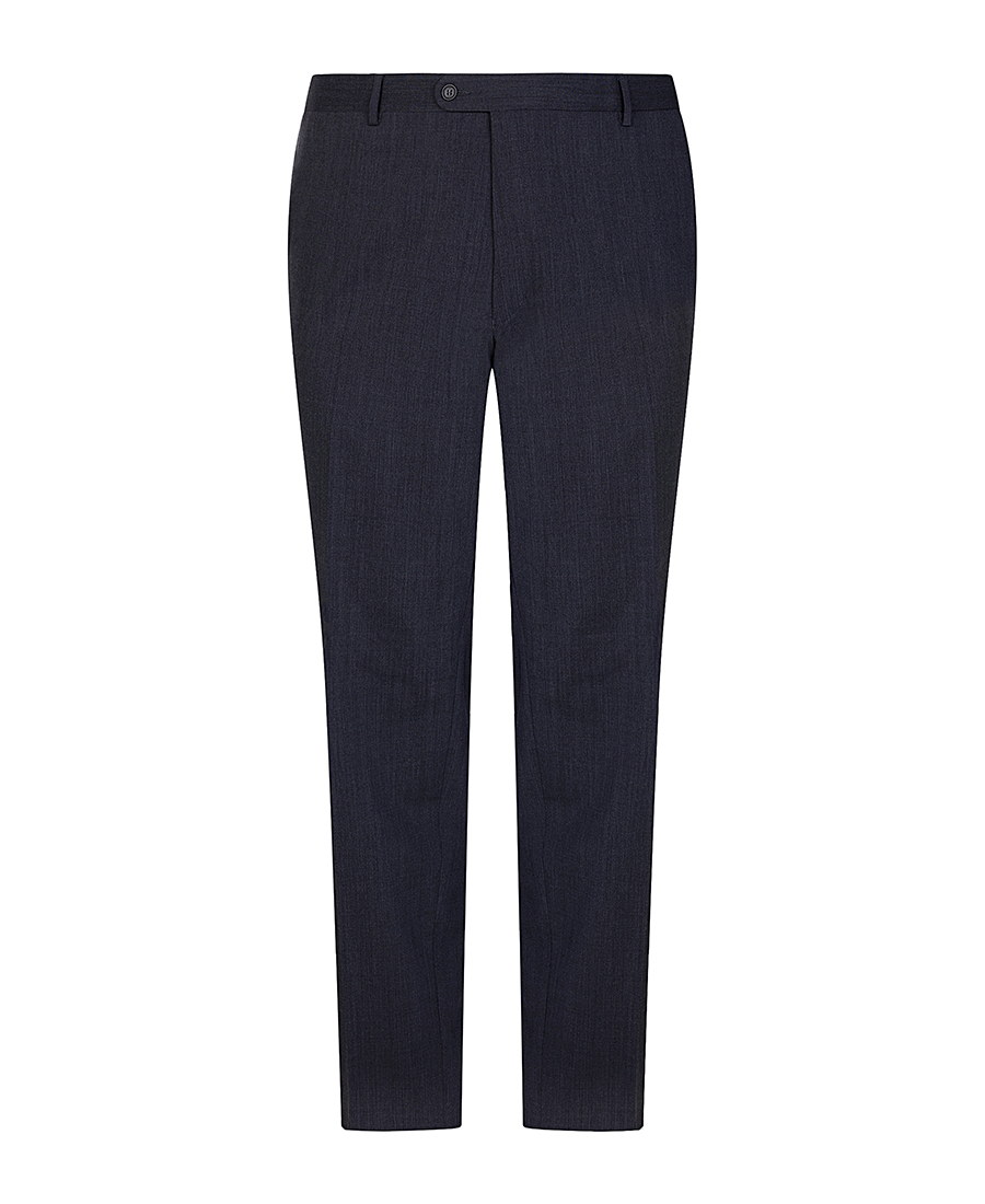 Vardas PLUS SIZE Ανδρικό Παντελόνι Μάλλινο Μπλε Σκούρο