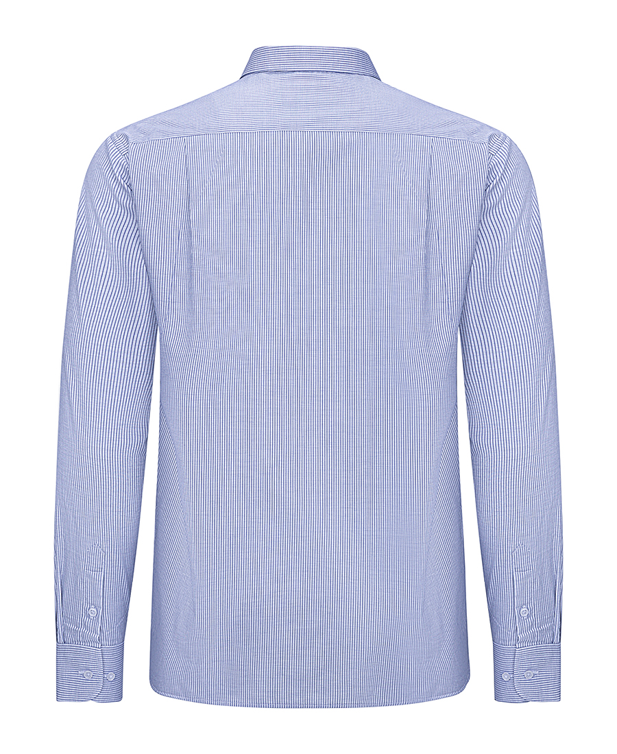 Vardas PLUS SIZE Ανδρικό Πουκάμισο Βαμβακερό Non Iron Με Ριγέ Σχέδιο φωτογραφία