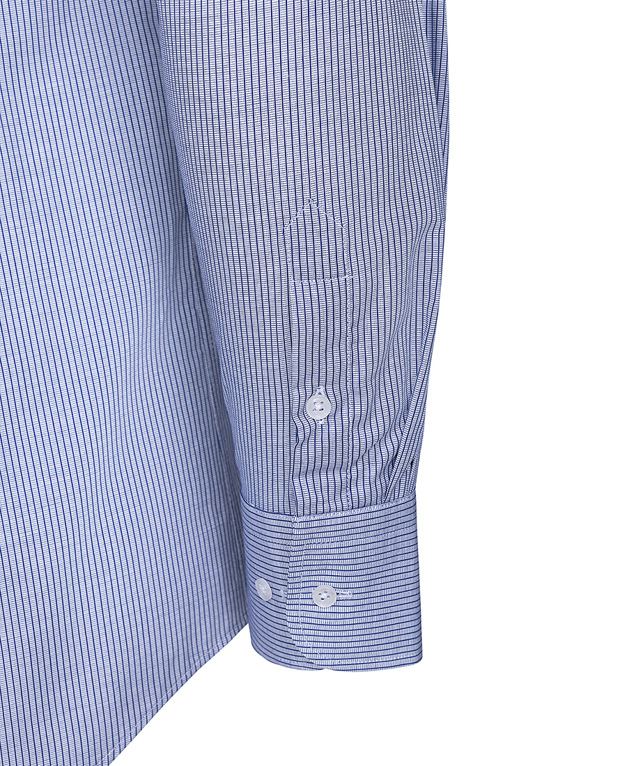 Vardas PLUS SIZE Ανδρικό Πουκάμισο Βαμβακερό Non Iron Με Ριγέ Σχέδιο φωτογραφία