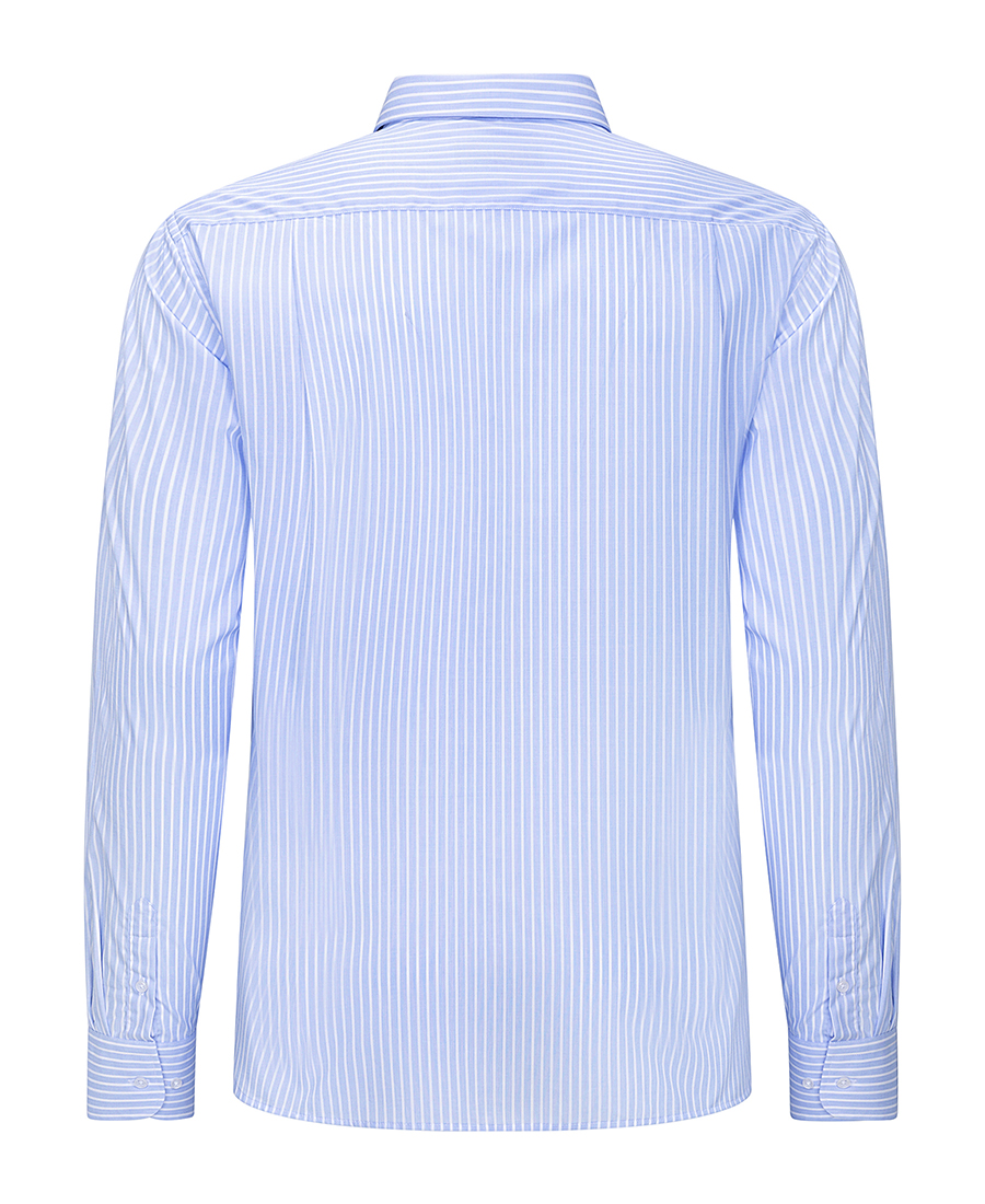 Vardas PLUS SIZE Ανδρικό Πουκάμισο Βαμβακερό Non Iron Με Ριγέ Σχέδιο φωτογραφία