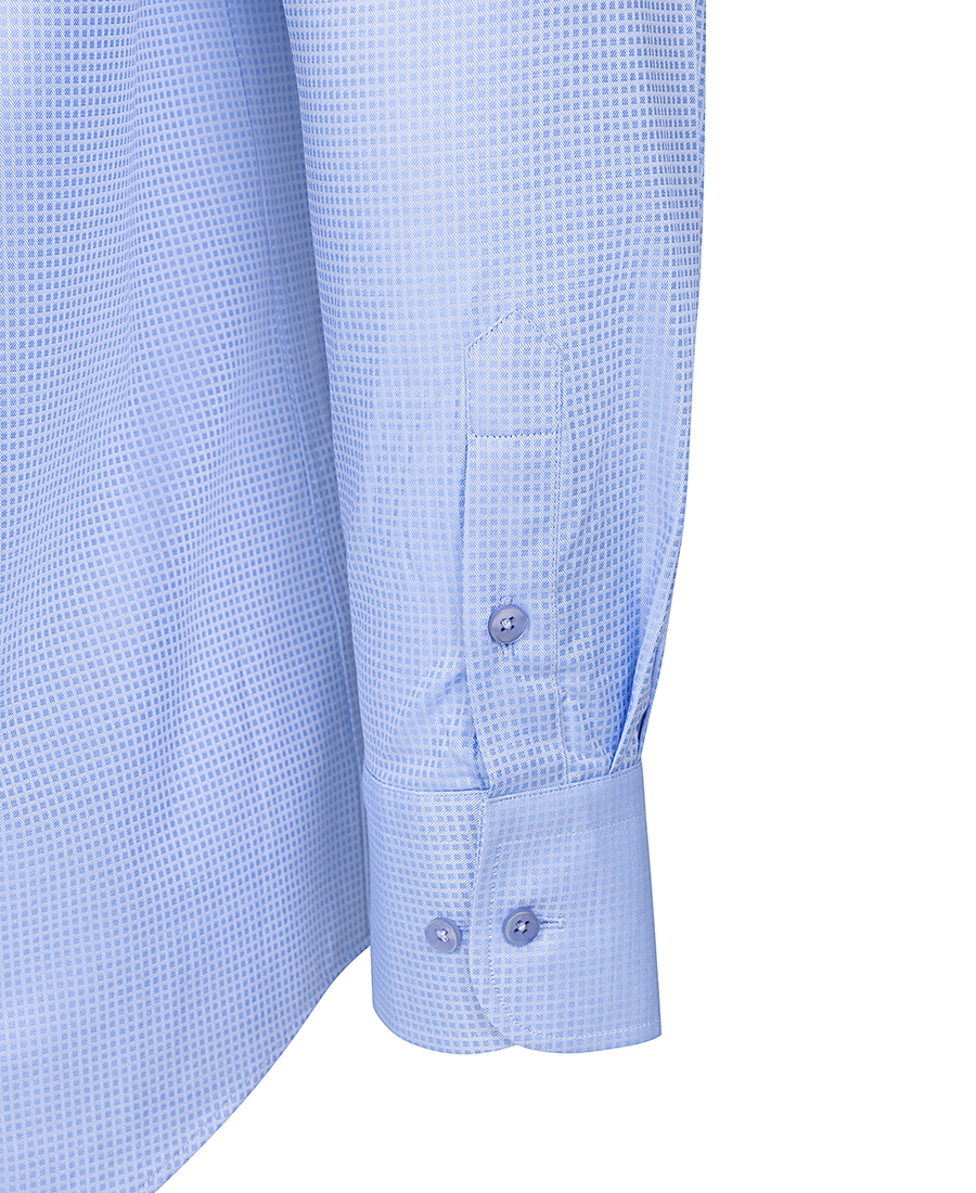 Vardas PLUS SIZE Ανδρικό Πουκάμισο Βαμβακερό Non Iron Με Μικροσχέδιο φωτογραφία