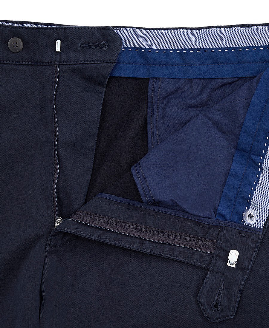 Kaiserhoff PLUS SIZE Ανδρικό Παντελόνι Chinos Βαμβακερό Modern Fit σε Μπλε φωτογραφία