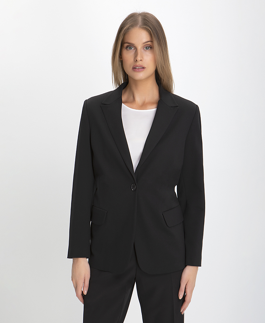 PLUS SIZE - Σακάκι Blazer σε Μαύρο φωτογραφία