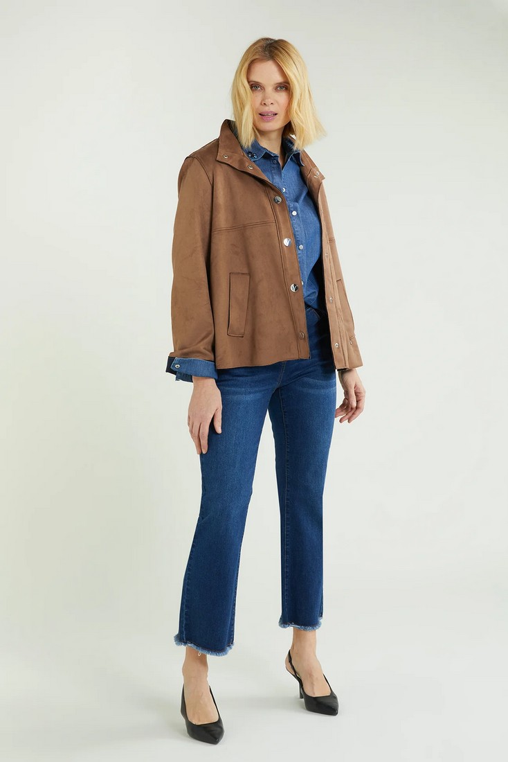 PLUS SIZE - Παντελόνι Jean Kick Flare φωτογραφία