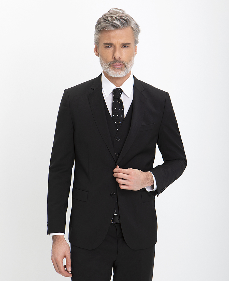 Vardas Ανδρικό Kοστούμι Three-Piece Marzotto Slim Fit φωτογραφία