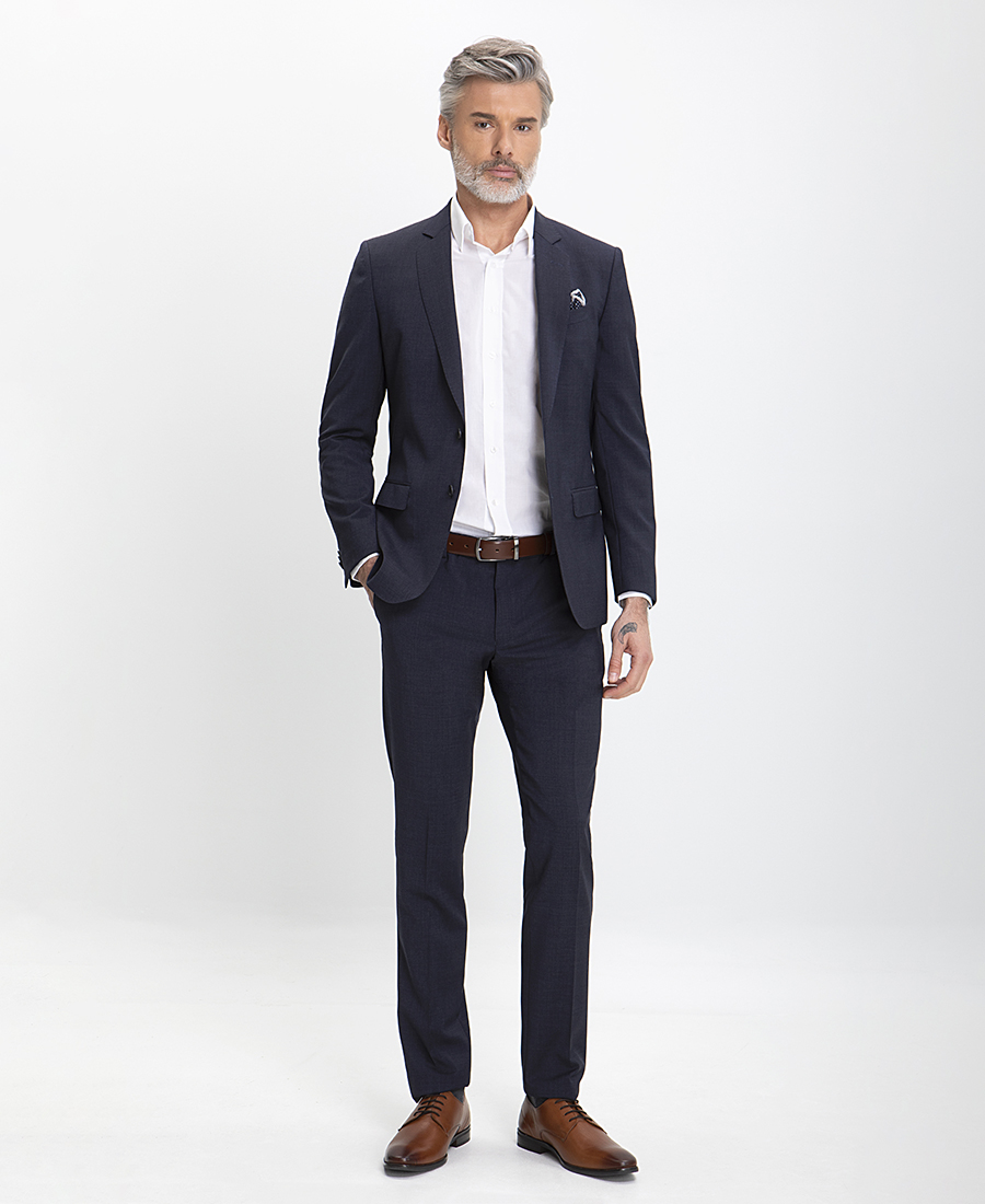 Vardas Vardas Ανδρικό Kοστούμι Marzotto Slim Fit
