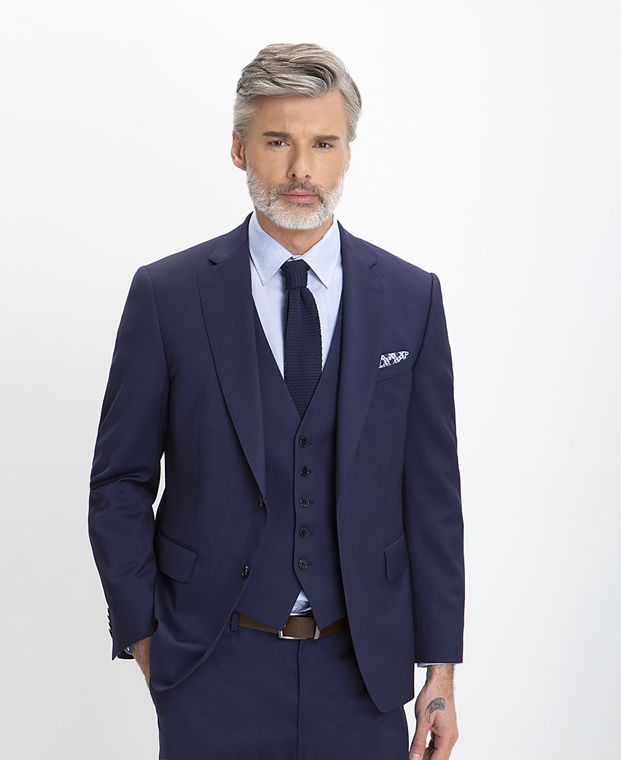 Vardas Ε-motion Ανδρικό Kοστούμι three-piece Modern Fit φωτογραφία