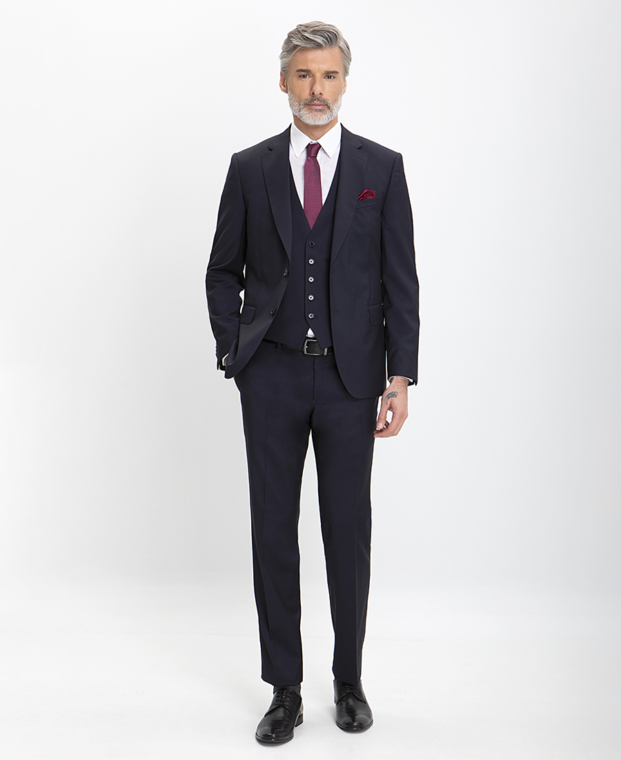 Vardas Vardas Ε-motion Ανδρικό Kοστούμι three-piece Modern Fit