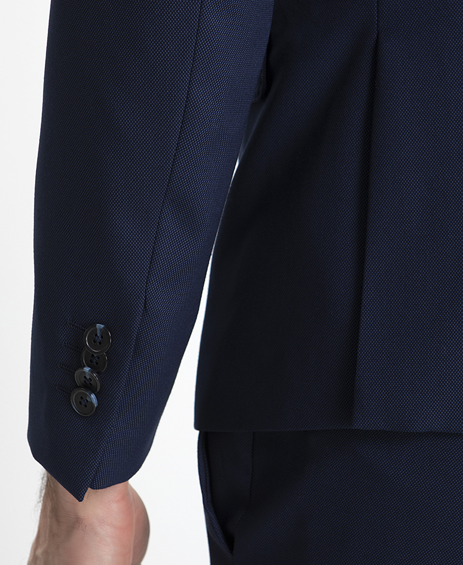 Donini Ανδρικό Κοστούμι με Μικροσχέδιο Slim Fit φωτογραφία