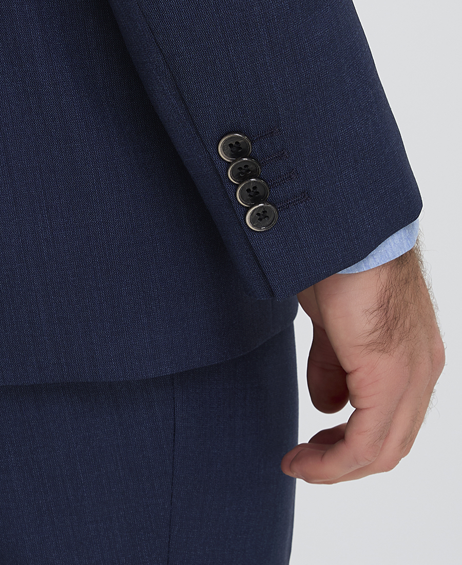 Ανδρικό Κοστούμι σε Μπλε Modern Fit φωτογραφία