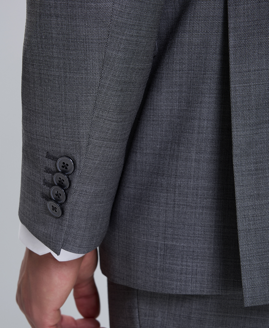 Γκρι Κοστούμι σε Κλασική Γραμμή φωτογραφία