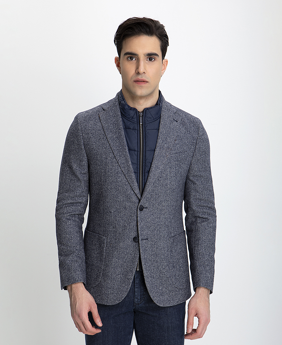 HD x Vardas Σακάκι Field Slim Fit σε Ραφ