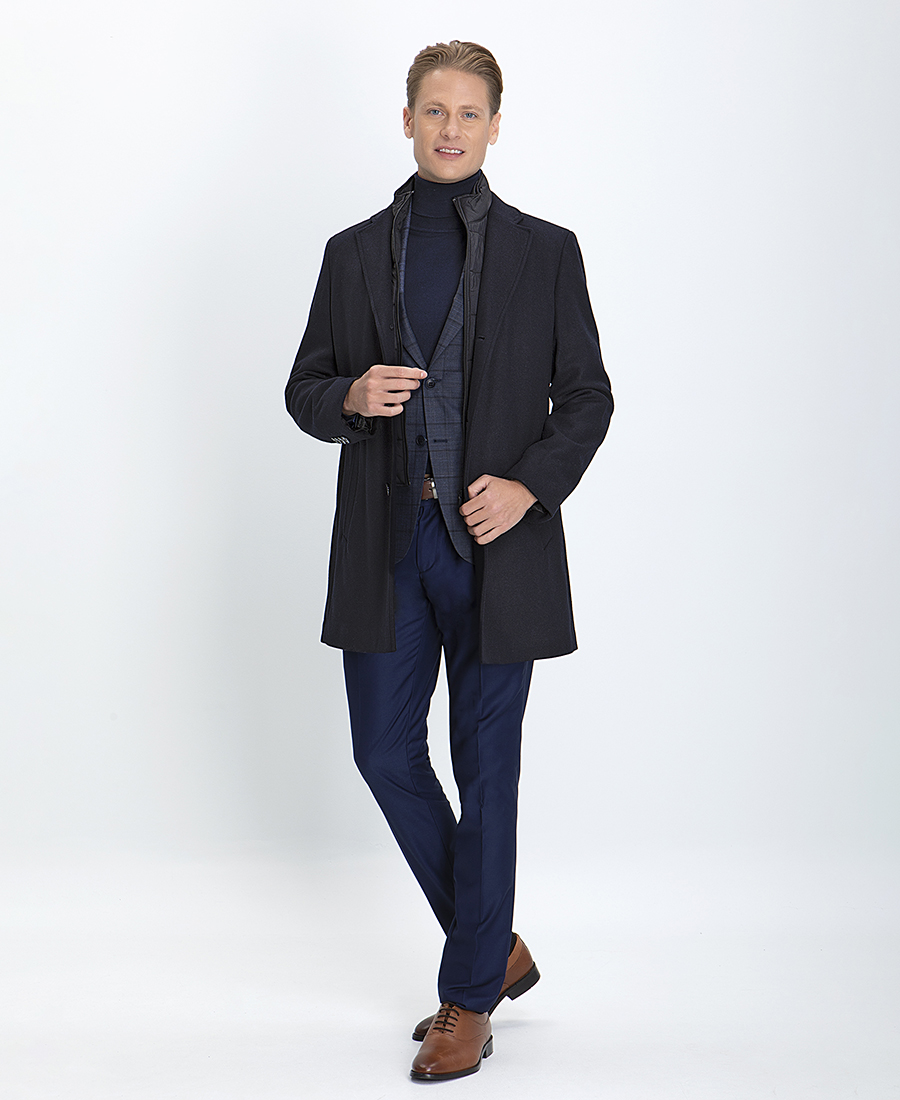 Παλτό Μονόπετο Modern Fit