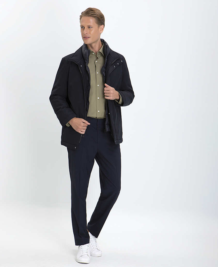 Kaiserhof Ανδρικό Bomber Jacket Modern Fit φωτογραφία