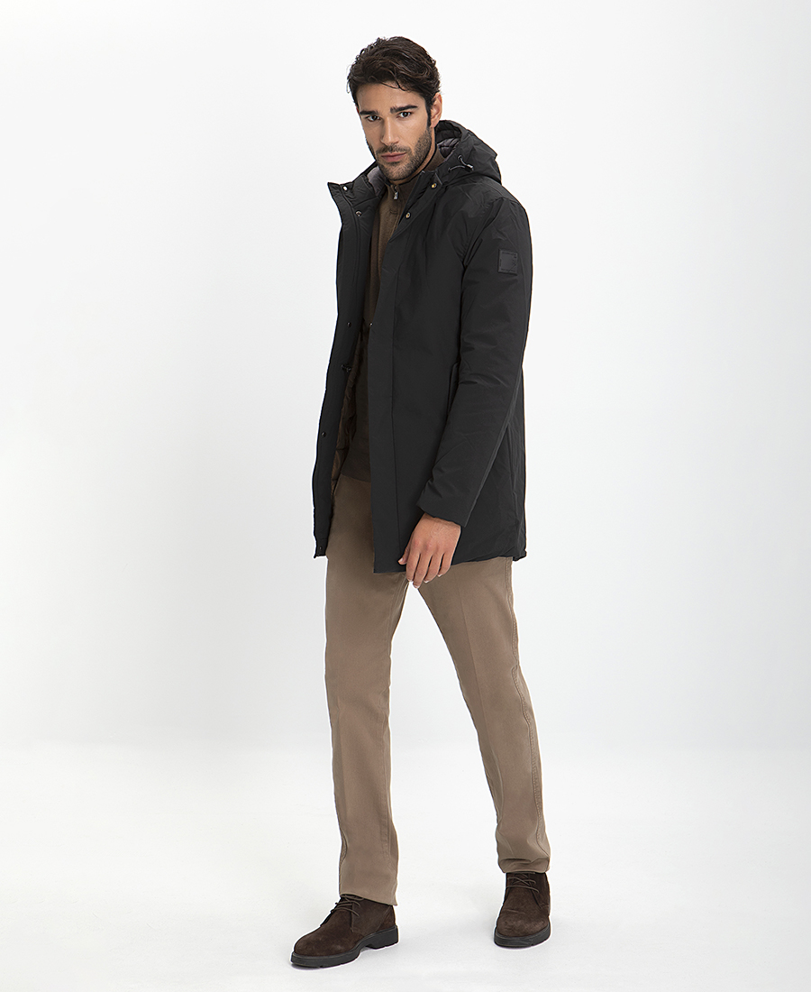 Parka Jacket Modern Fit με Κουκούλα φωτογραφία