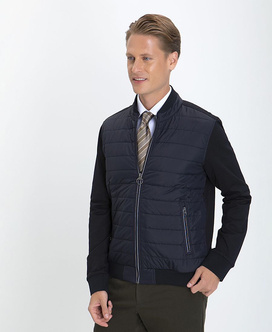 Kaiserhoff Puffer Μπουφάν Modern Fit σε Μπλε